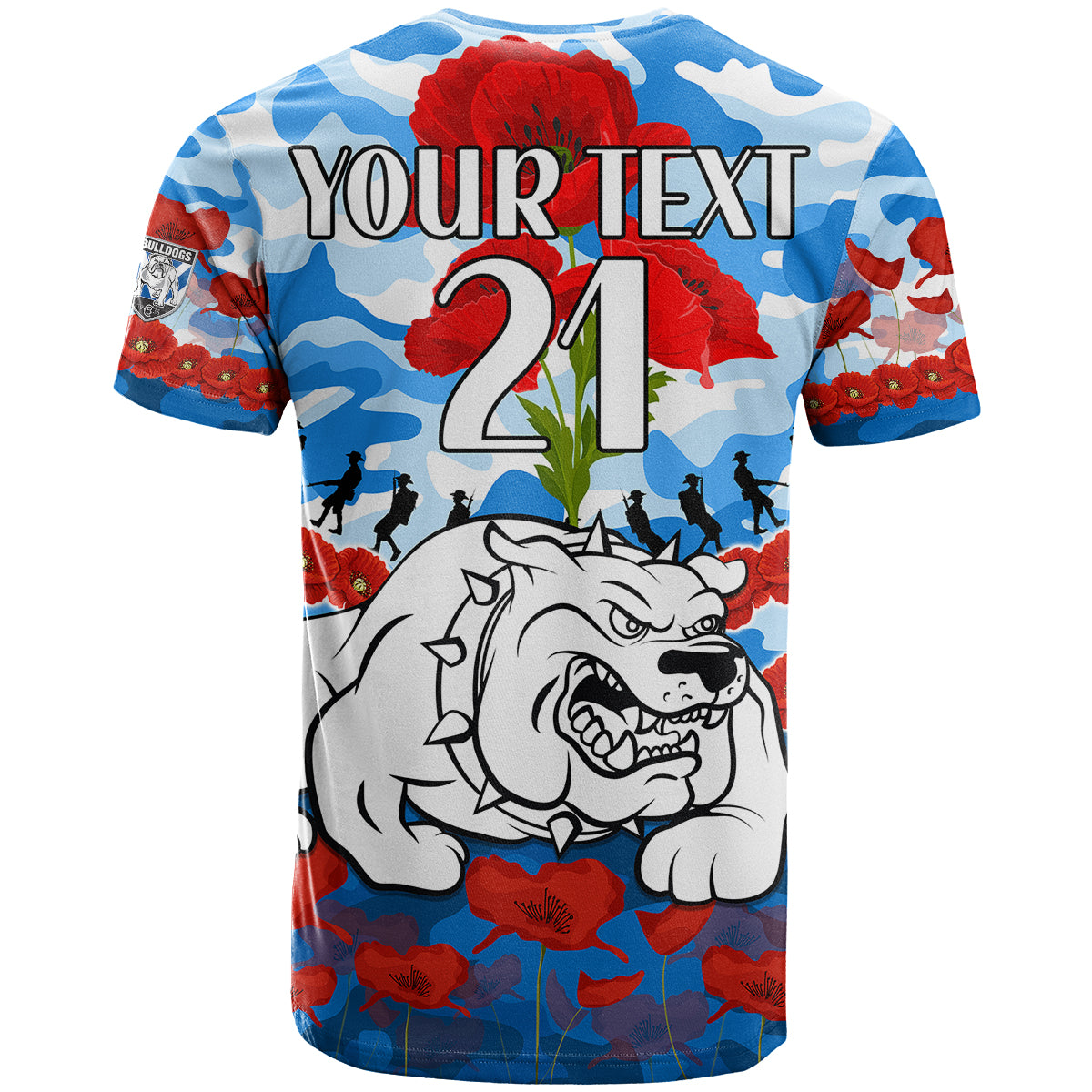 custom-text-and-number-bulldogs-rugby-anzac-t-shirt-lest-we-forget