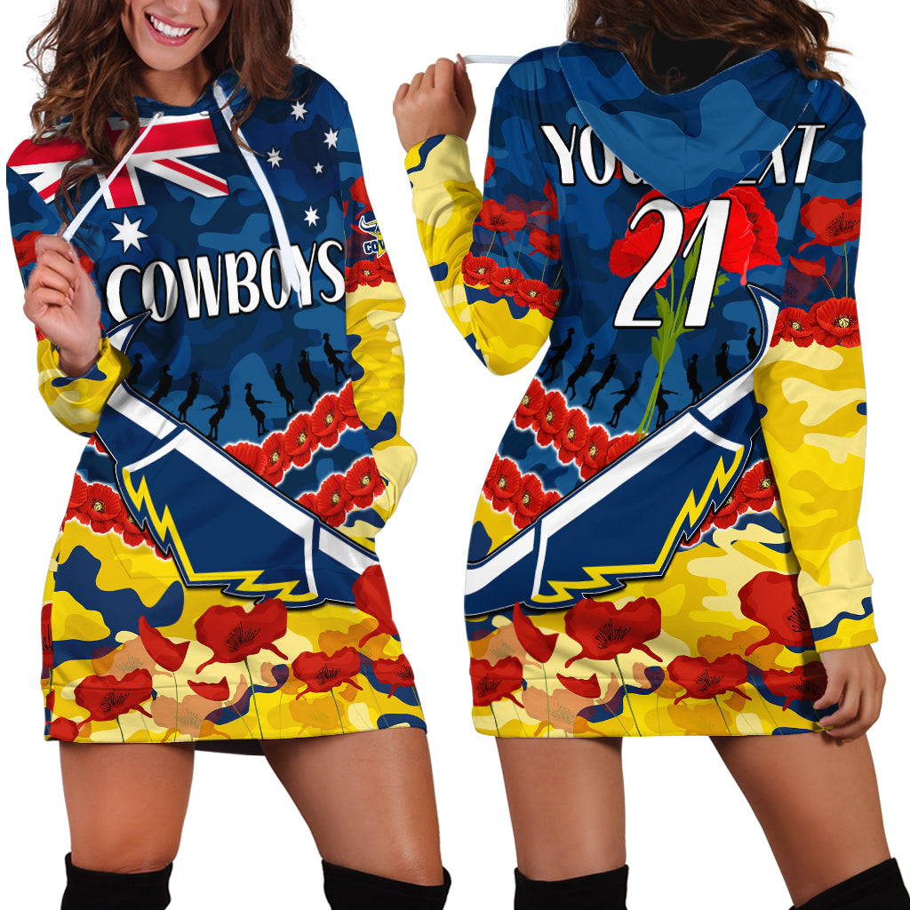 custom-text-and-number-cowboys-rugby-anzac-hoodie-dress-lest-we-forget