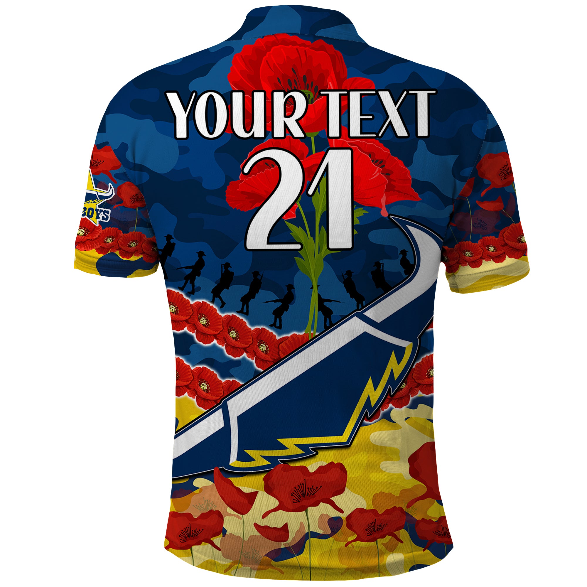 custom-text-and-number-cowboys-rugby-anzac-polo-shirt-lest-we-forget