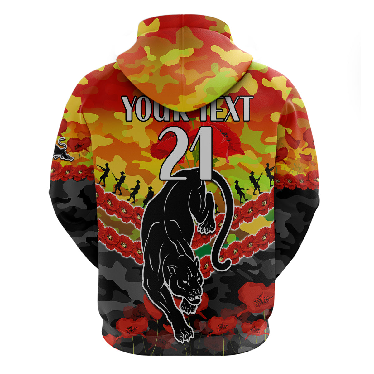 custom-text-and-number-panthers-rugby-anzac-hoodie-lest-we-forget