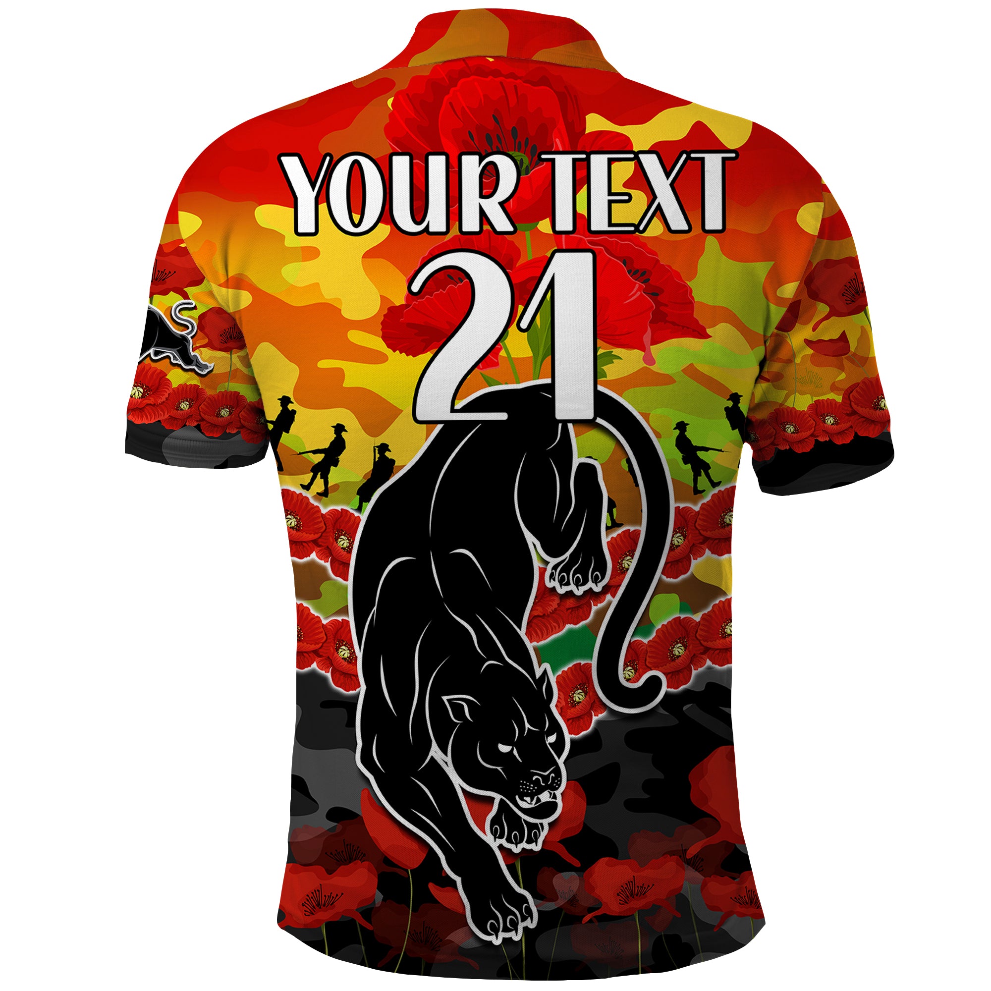 custom-text-and-number-panthers-rugby-anzac-polo-shirt-lest-we-forget