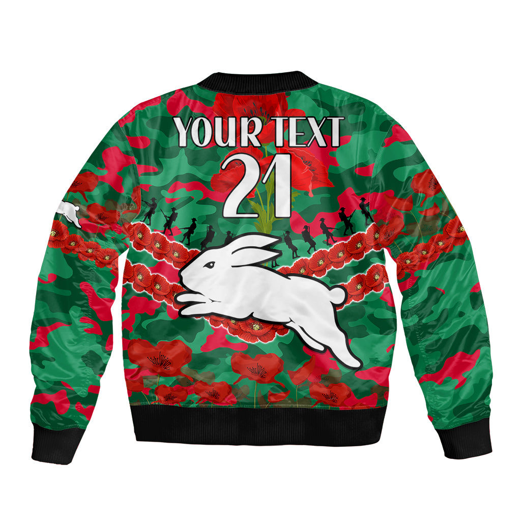 custom-text-and-number-rabbitohs-rugby-anzac-bomber-jacket-lest-we-forget