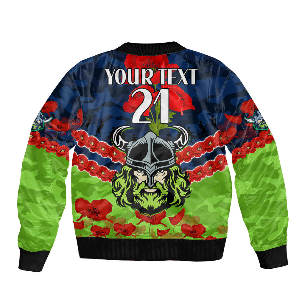 custom-text-and-number-raiders-rugby-anzac-bomber-jacket-lest-we-forget