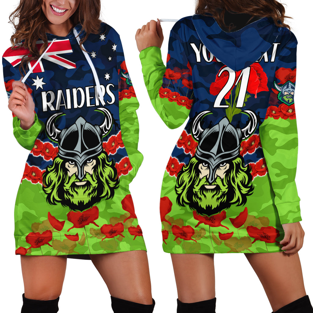 custom-text-and-number-raiders-rugby-anzac-hoodie-dress-lest-we-forget