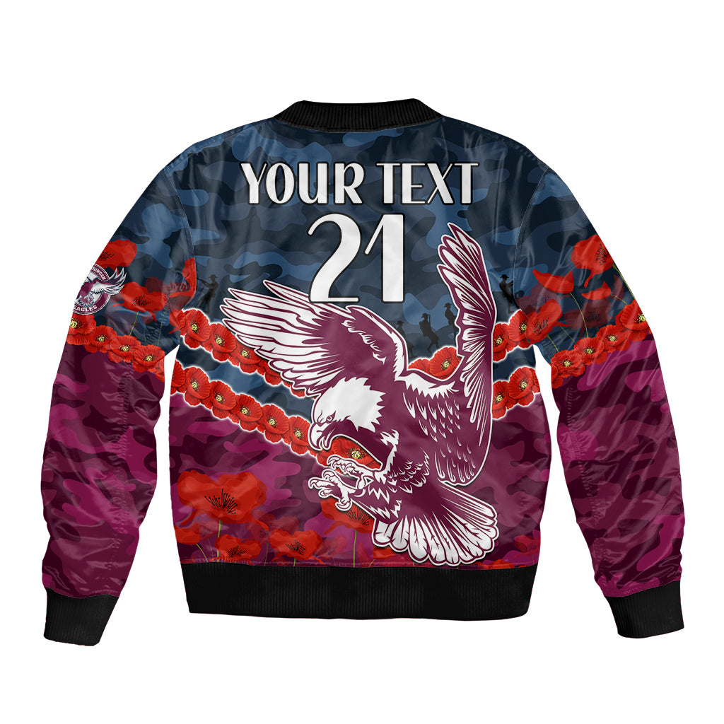 custom-text-and-number-sea-eagles-rugby-anzac-bomber-jacket-lest-we-forget