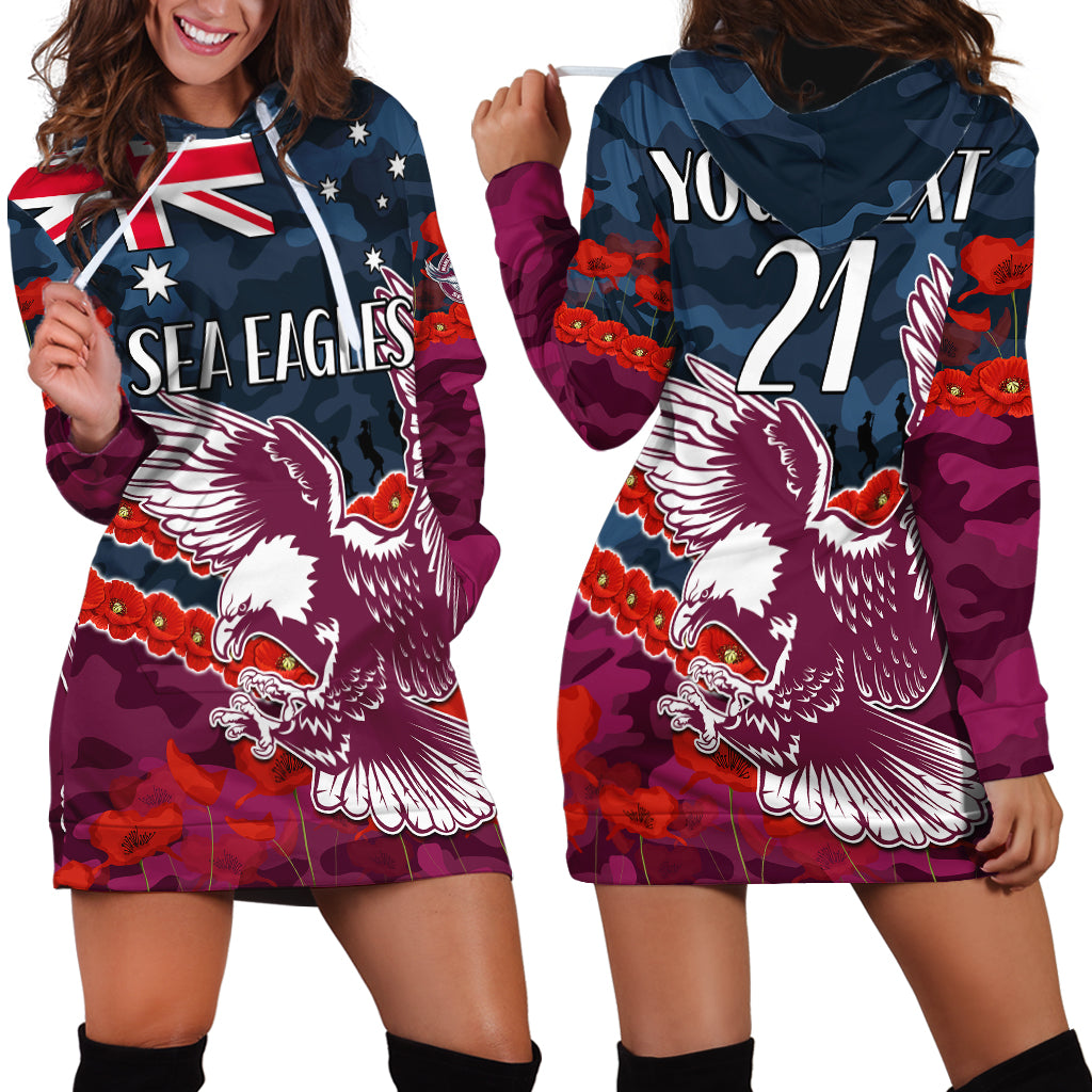 custom-text-and-number-sea-eagles-rugby-anzac-hoodie-dress-lest-we-forget