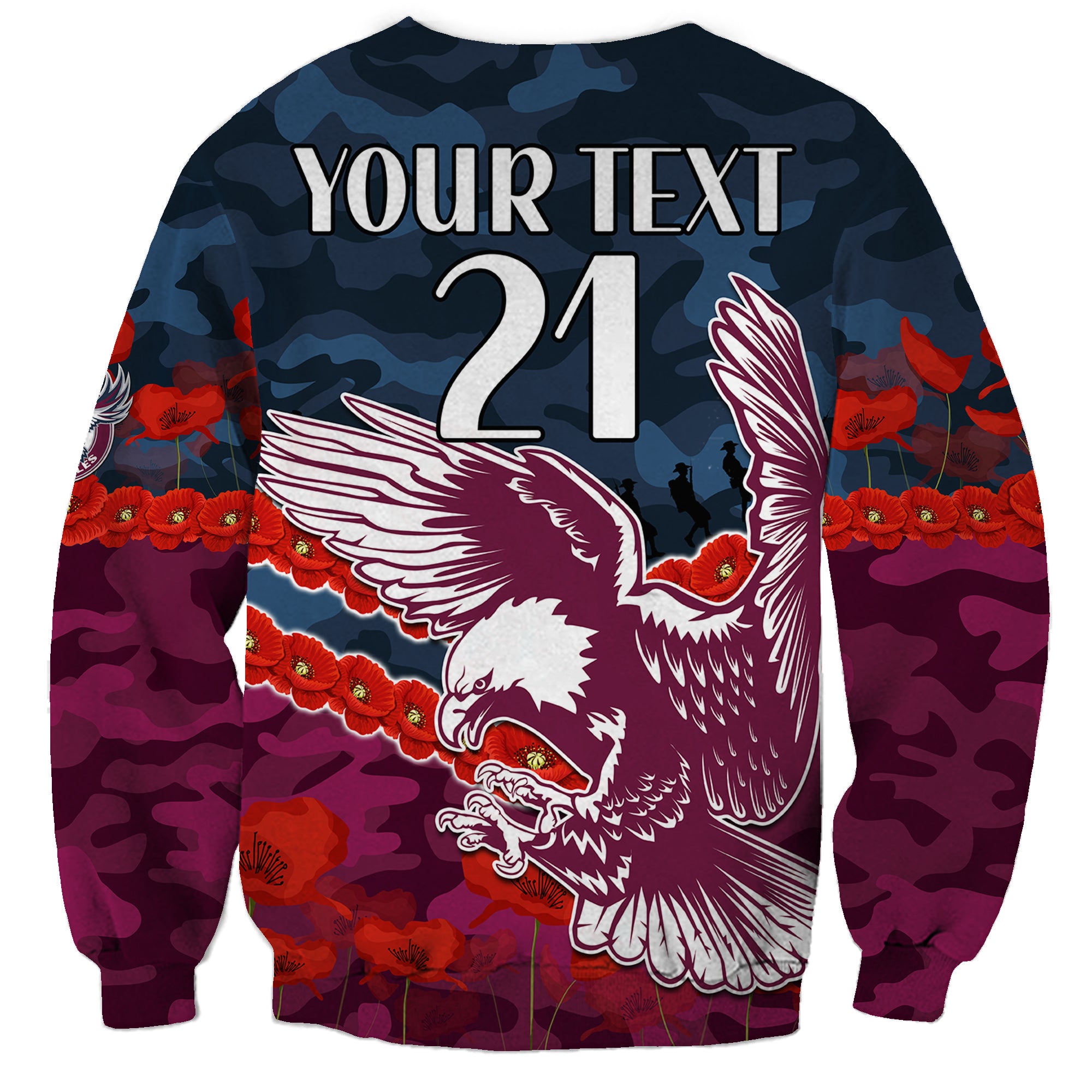 custom-text-and-number-sea-eagles-rugby-anzac-sweatshirt-lest-we-forget