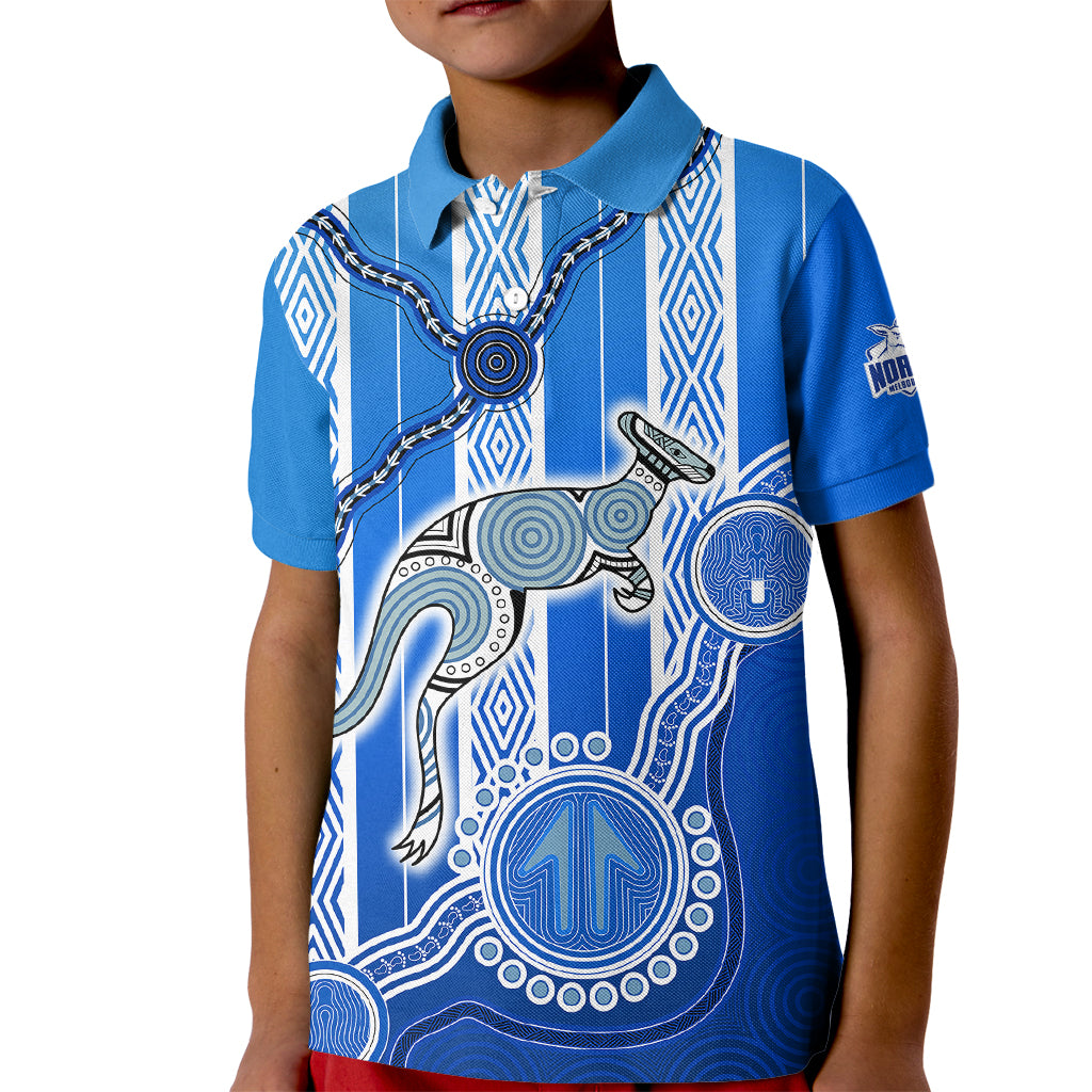 kangaroos-indigenous-kid-polo-shirt-north-melbourne-football