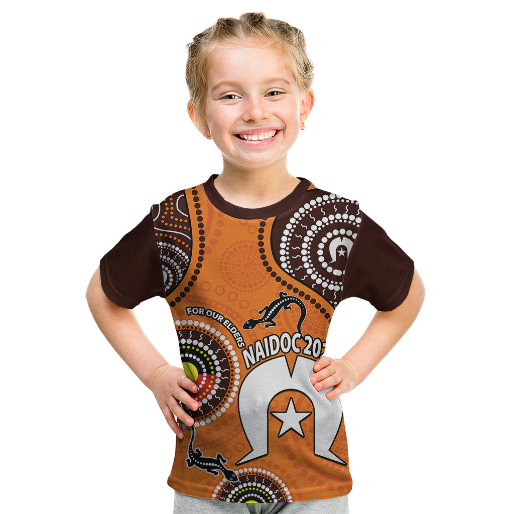 custom-personalised-2023-naidoc-week-kid-t-shirt-lizard-aboriginal