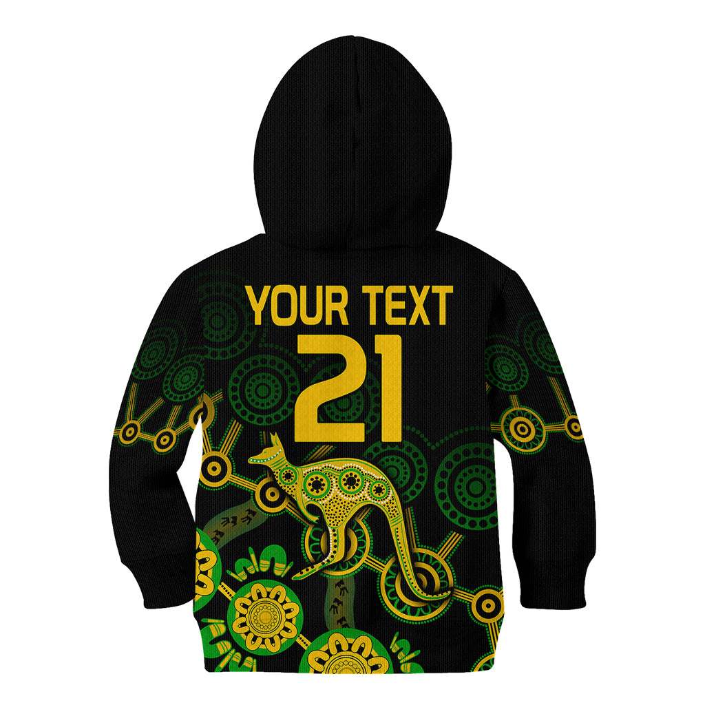 custom-text-and-number-australia-soccer-kid-hoodie-matildas-world-cup-with-kangaroo