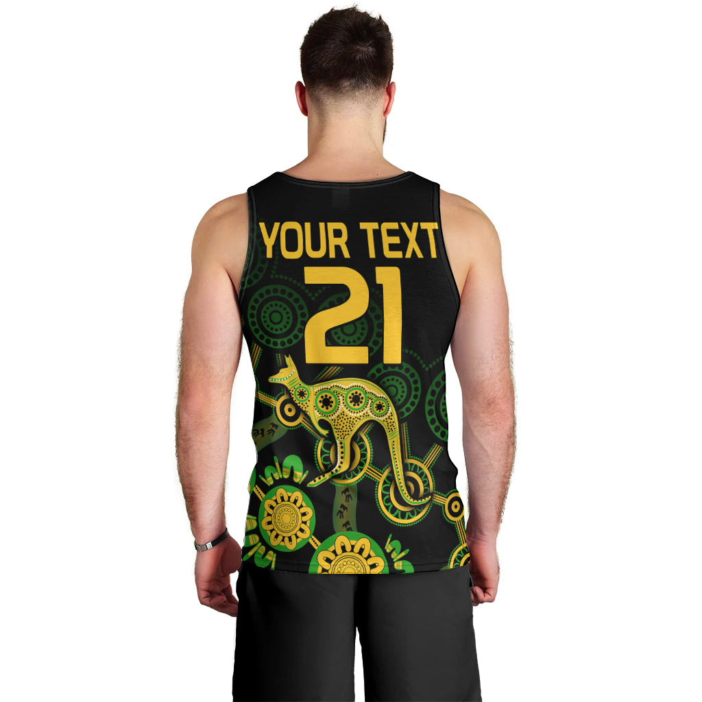 custom-text-and-number-australia-soccer-men-tank-top-matildas-world-cup-with-kangaroo