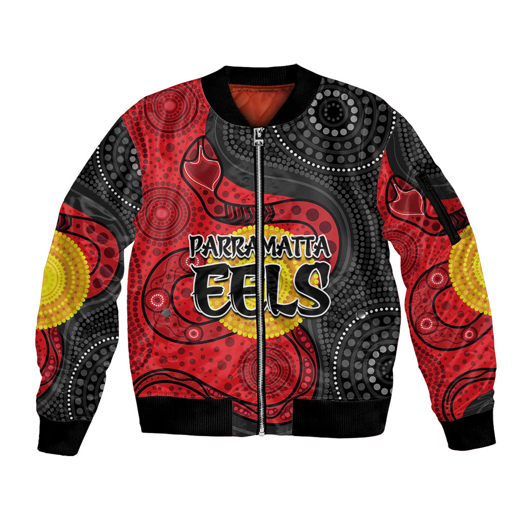 custom-personalised-2023-parramatta-eels-sleeve-zip-bomber-jacket-simple-aboriginal