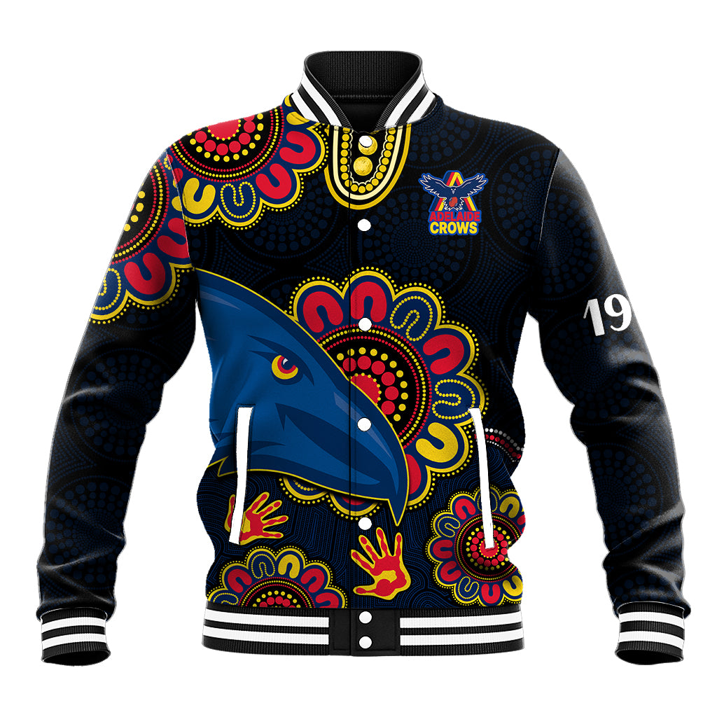 custom-personalised-afl-adelaide-football-the-crows-1990-aboriginal-baseball-jacket