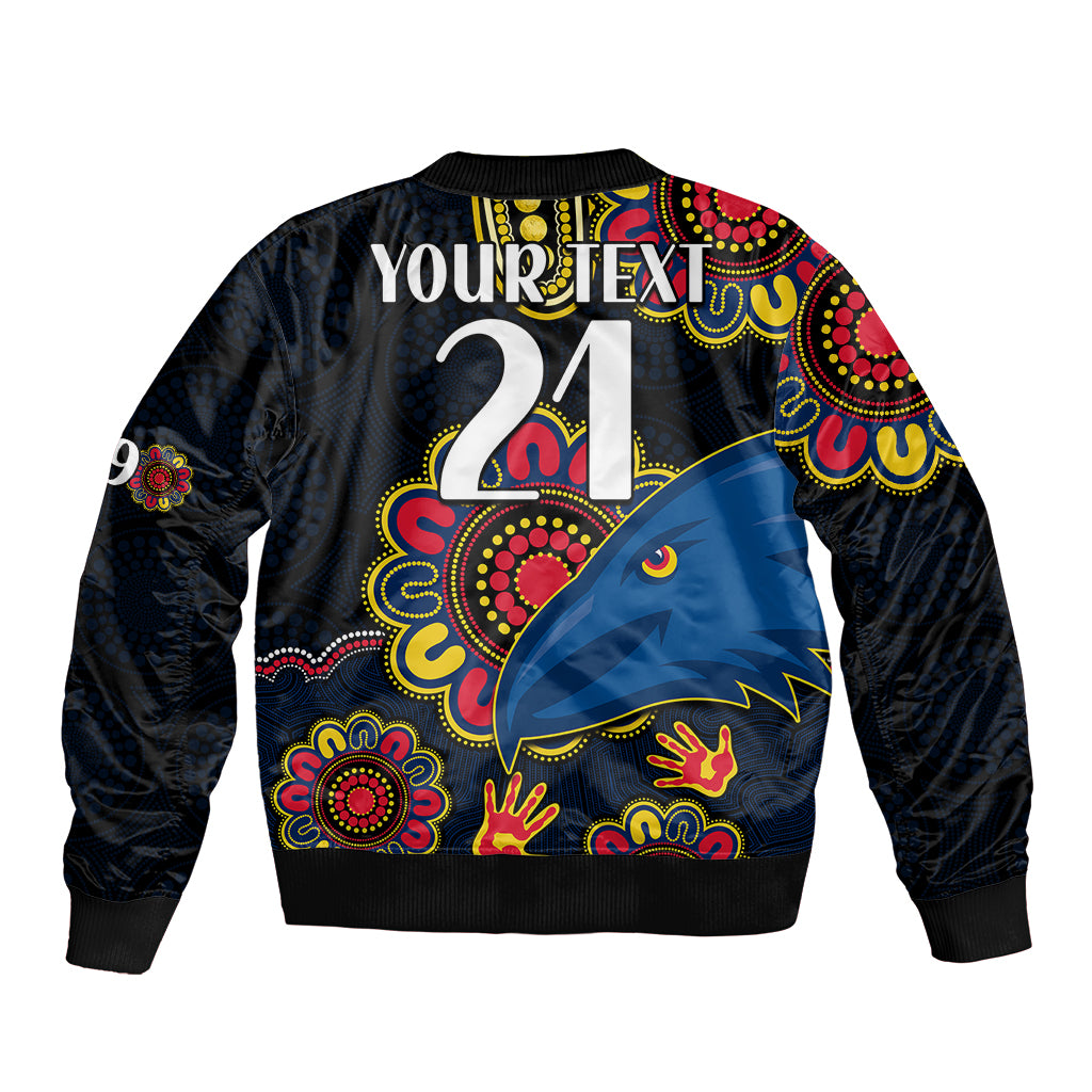 custom-personalised-afl-adelaide-football-the-crows-1990-aboriginal-bomber-jacket