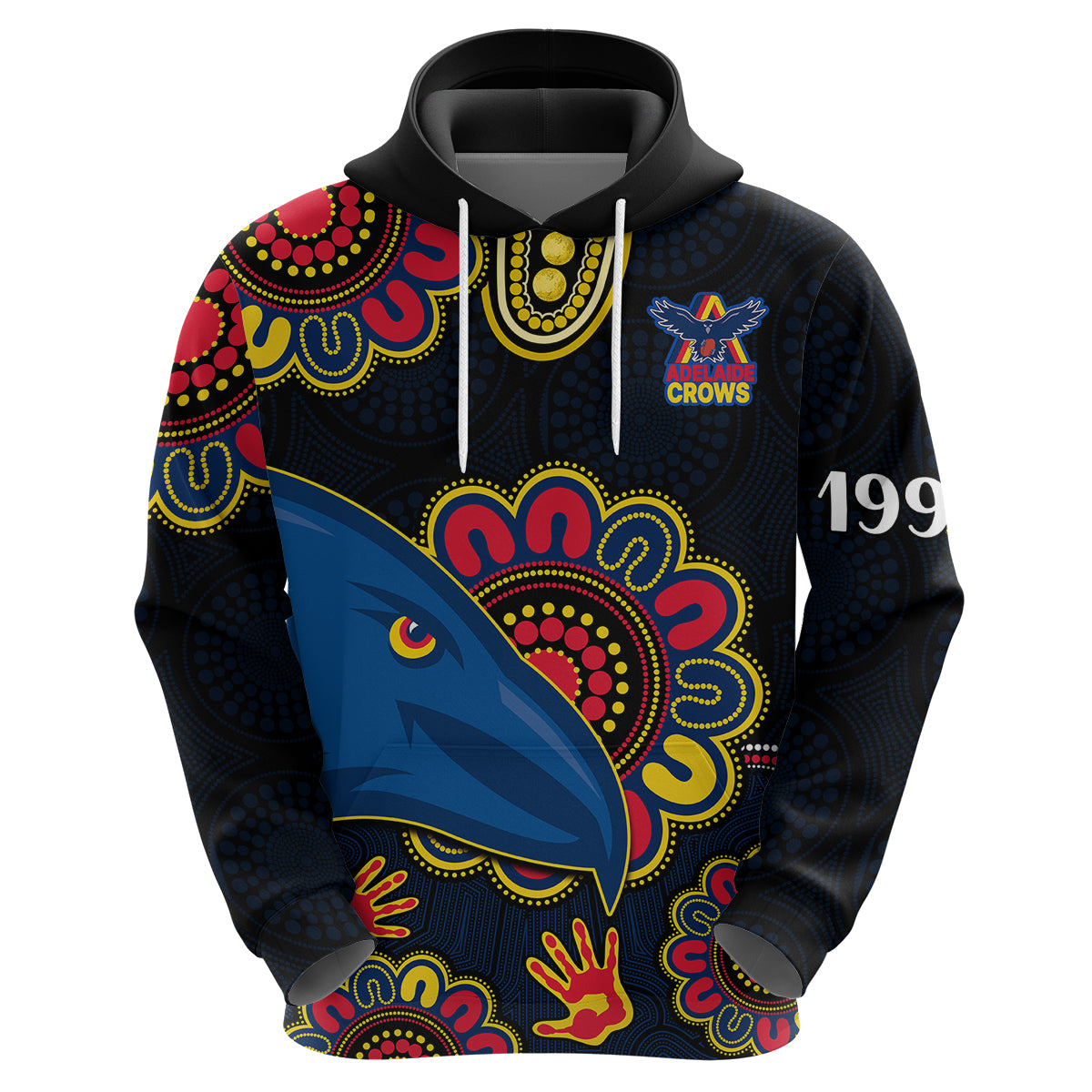 custom-personalised-afl-adelaide-football-the-crows-1990-aboriginal-hoodie