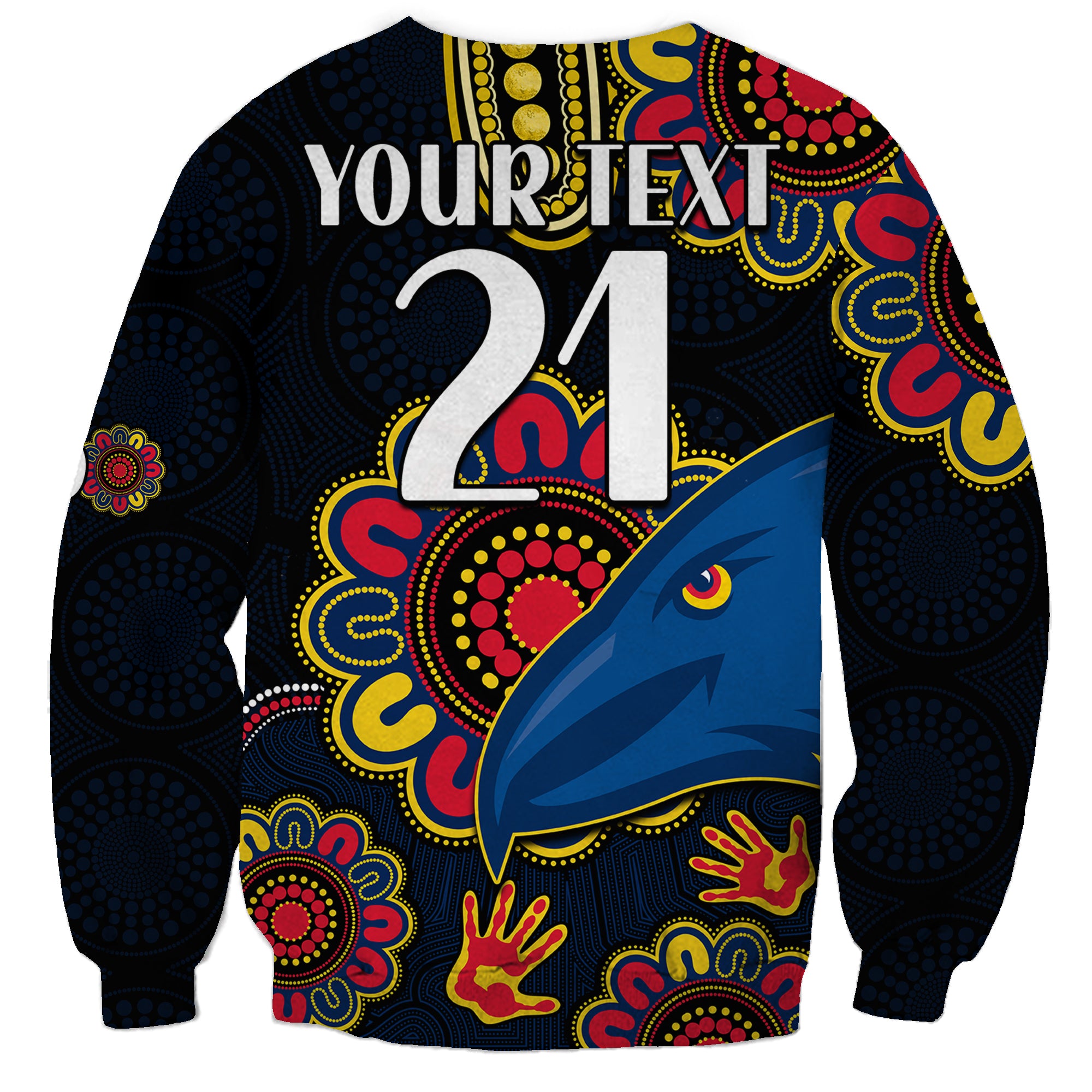 custom-personalised-afl-adelaide-football-the-crows-1990-aboriginal-sweatshirt