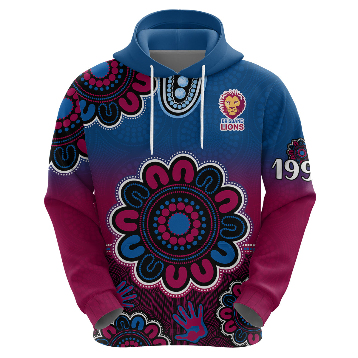 custom-personalised-afl-brisbane-lions-1996-aboriginal-hoodie