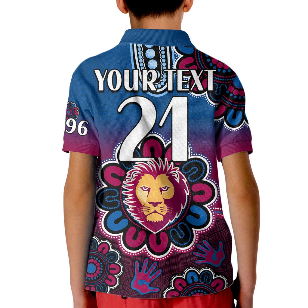 custom-personalised-afl-brisbane-lions-1996-aboriginal-kid-polo-shirt