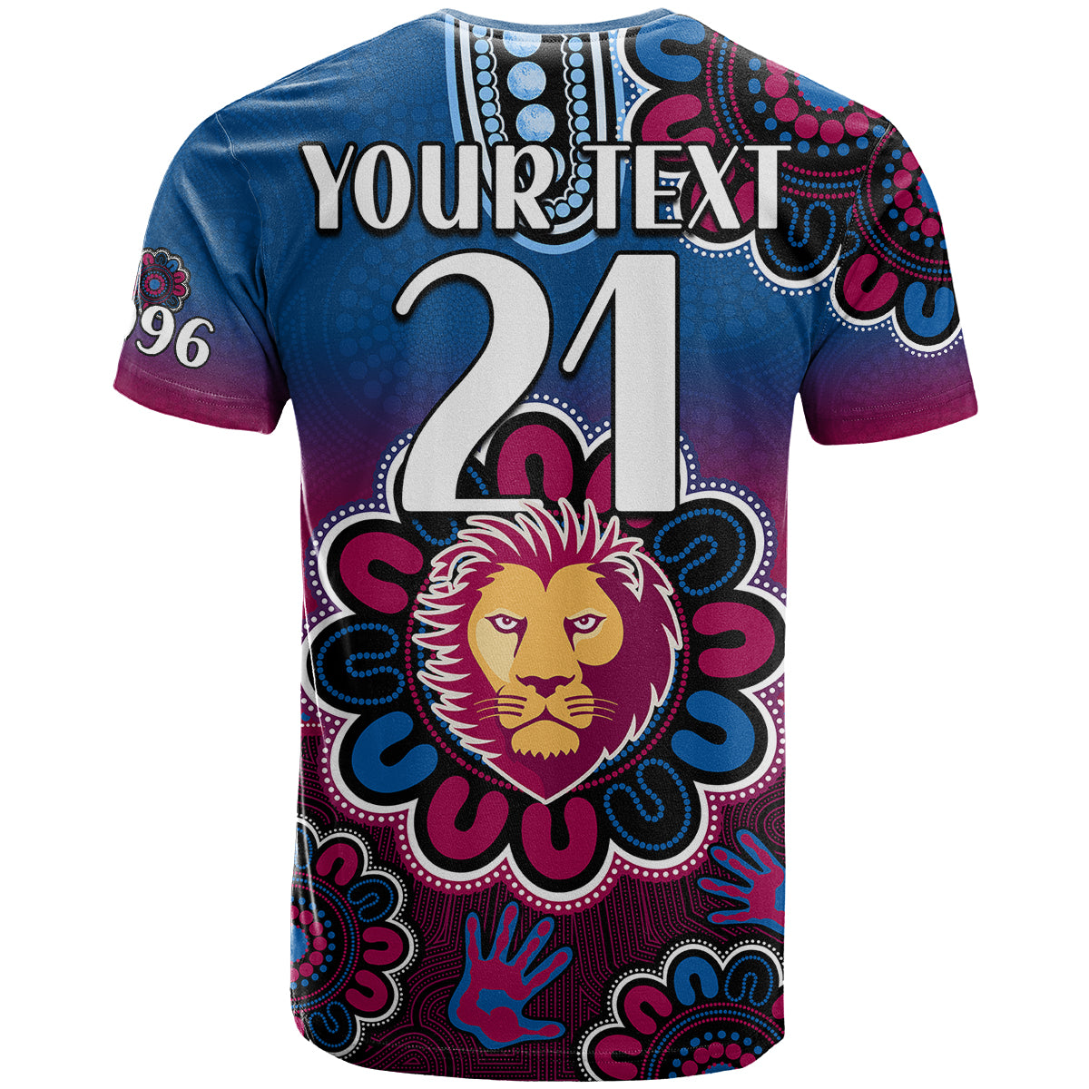 custom-personalised-afl-brisbane-lions-1996-aboriginal-t-shirt