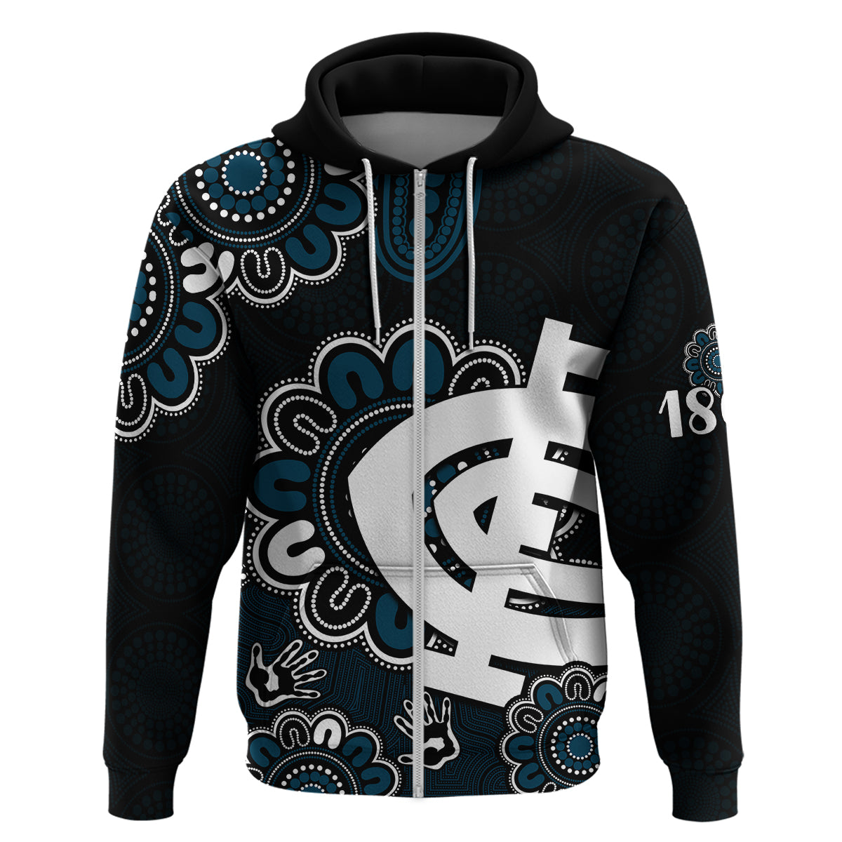 custom-personalised-afl-carlton-blues-1864-aboriginal-hoodie