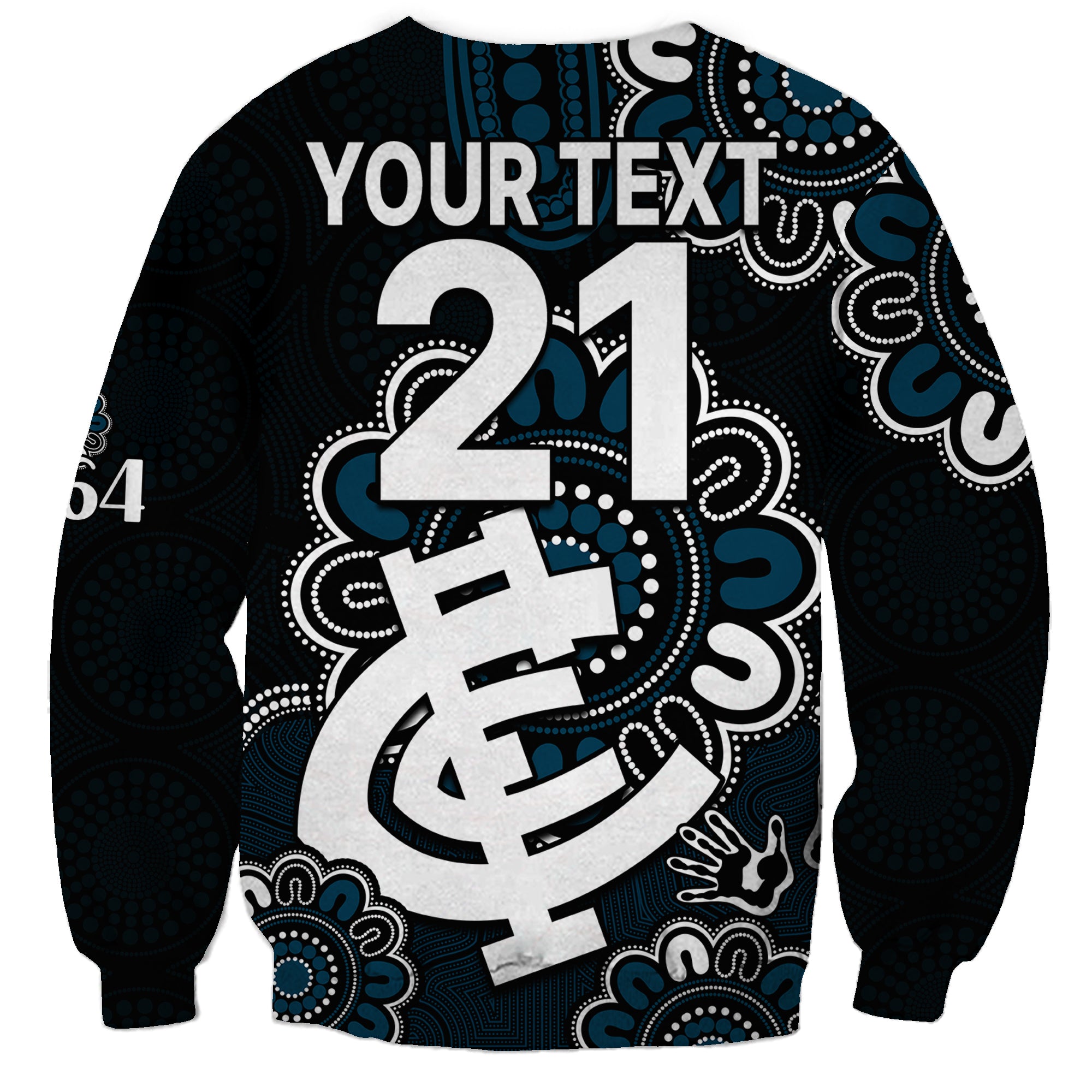 custom-personalised-afl-carlton-blues-1864-aboriginal-sweatshirt