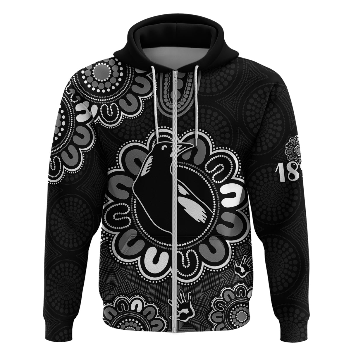 custom-personalised-afl-collingwood-magpies-1892-aboriginal-hoodie