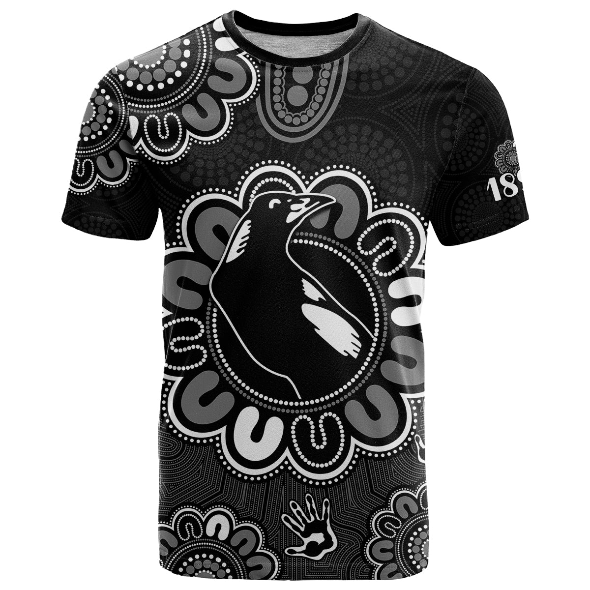 custom-personalised-afl-collingwood-magpies-1892-aboriginal-t-shirt