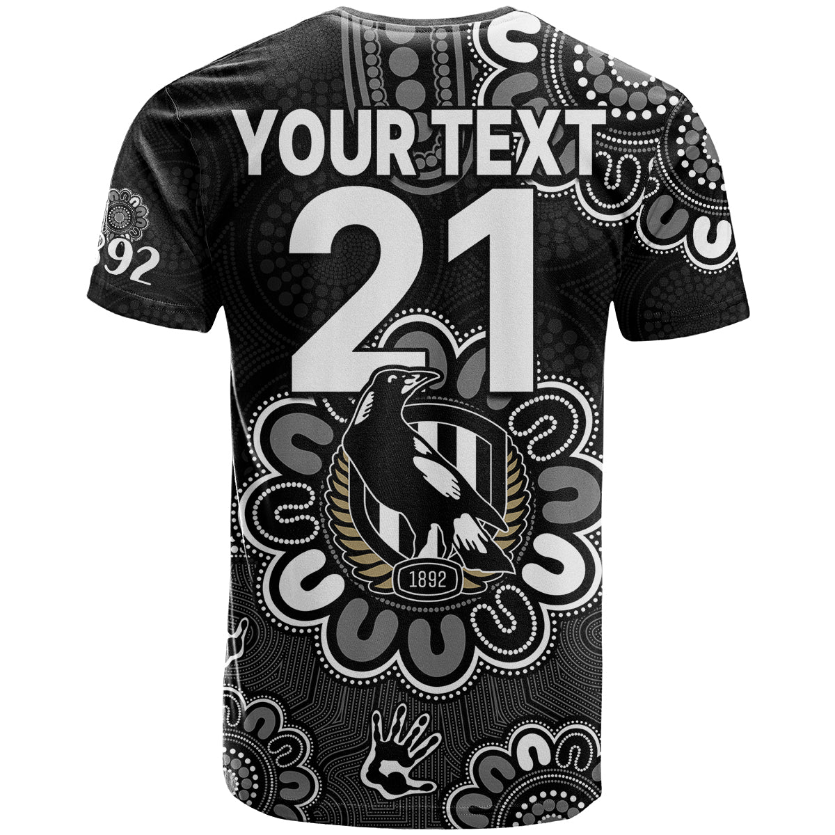 custom-personalised-afl-collingwood-magpies-1892-aboriginal-t-shirt