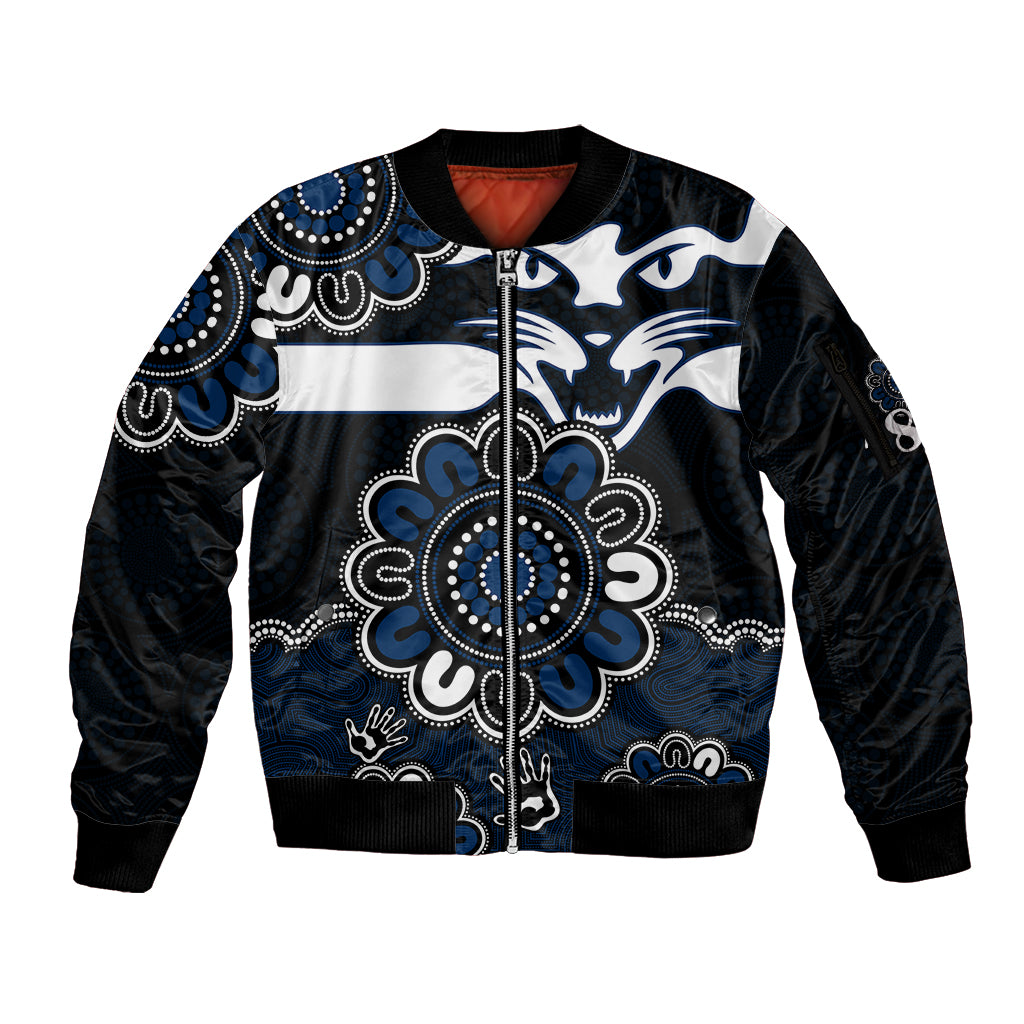 custom-personalised-afl-geelong-cats-1859-aboriginal-sleeve-zip-bomber-jacket