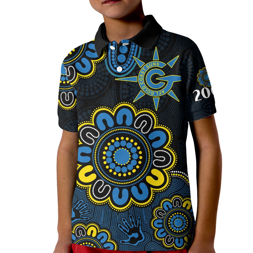 afl-gold-coast-suns-2009-aboriginal-blue-style-kid-polo-shirt