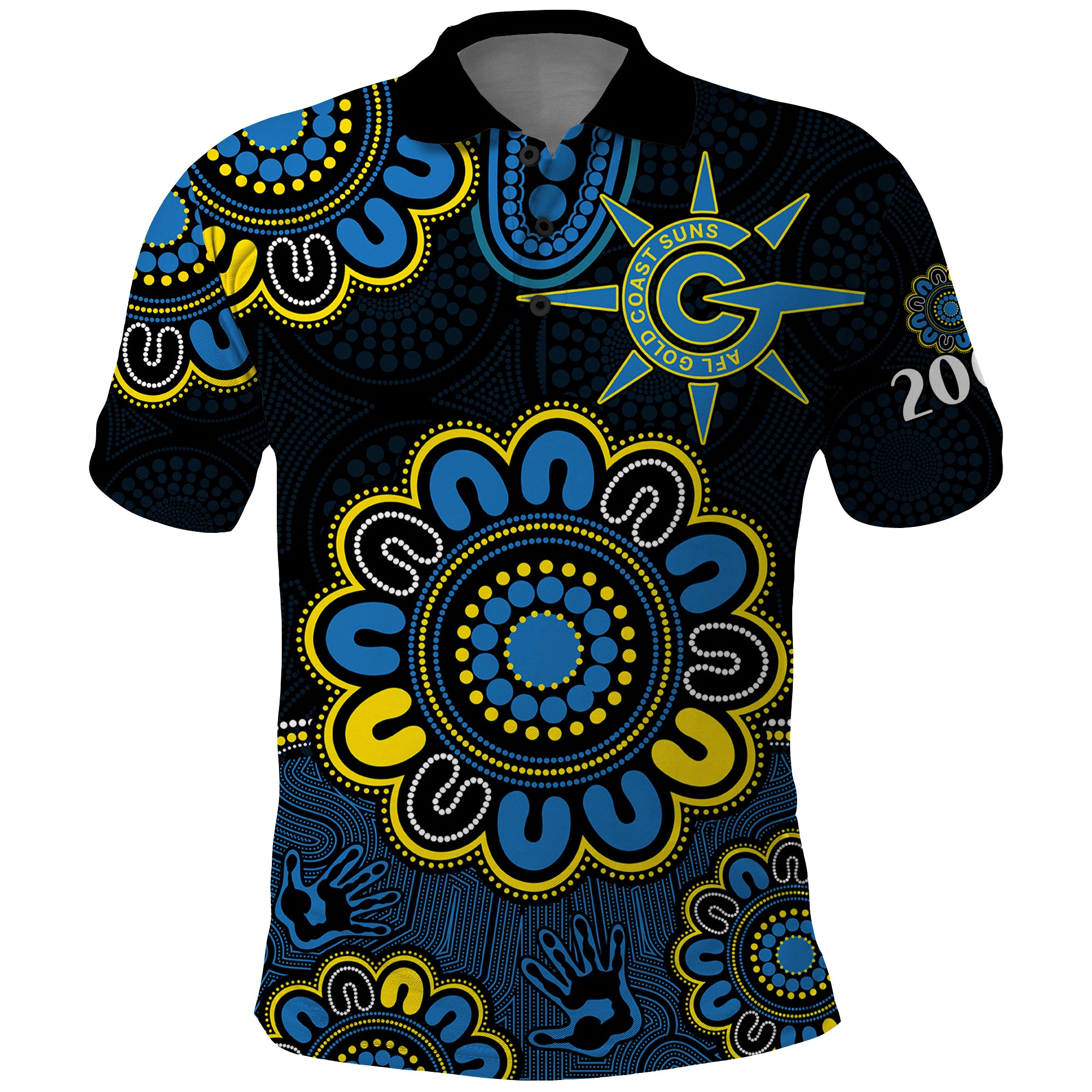 afl-gold-coast-suns-2009-aboriginal-blue-style-polo-shirt