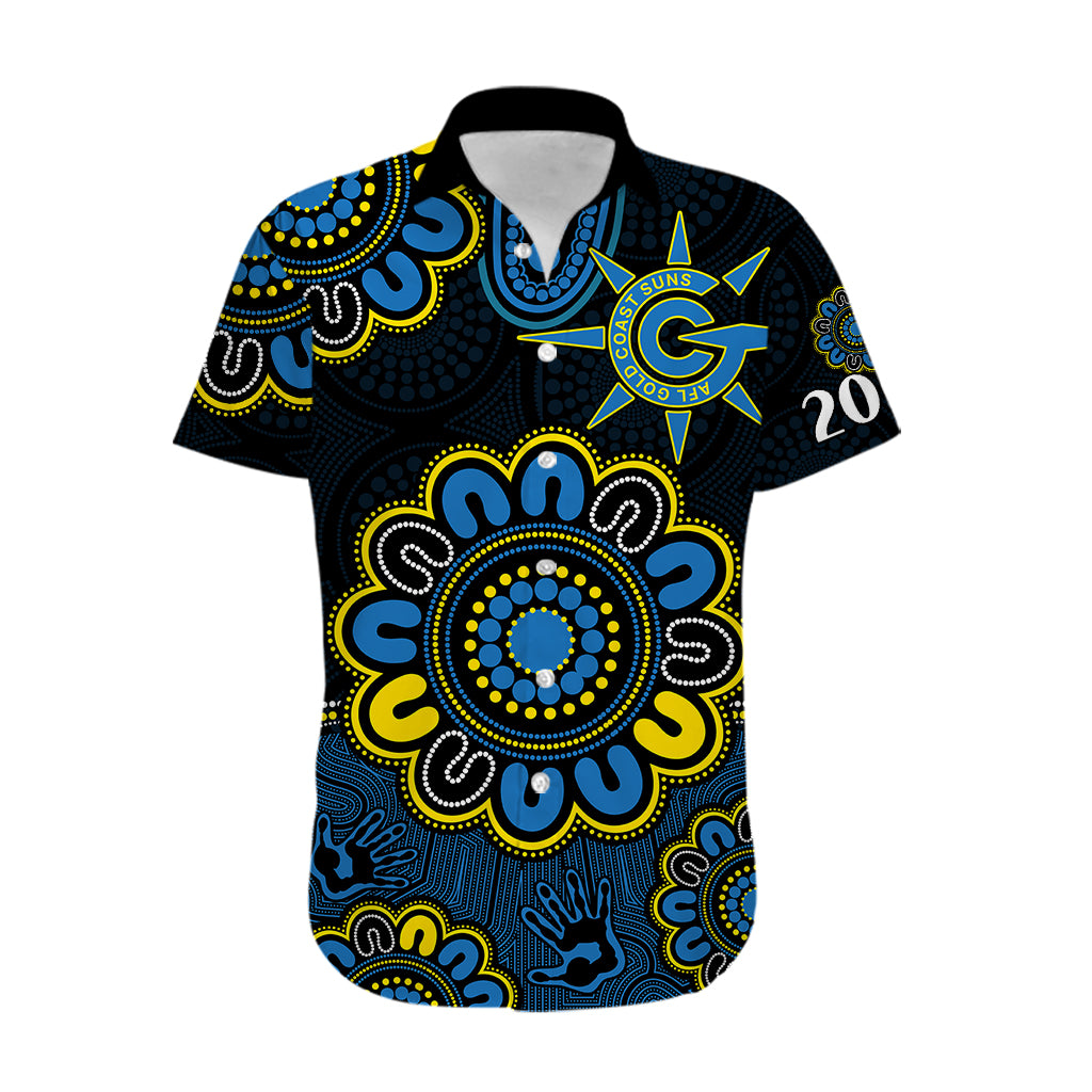 custom-personalised-afl-gold-coast-suns-2009-aboriginal-blue-style-hawaiian-shirt