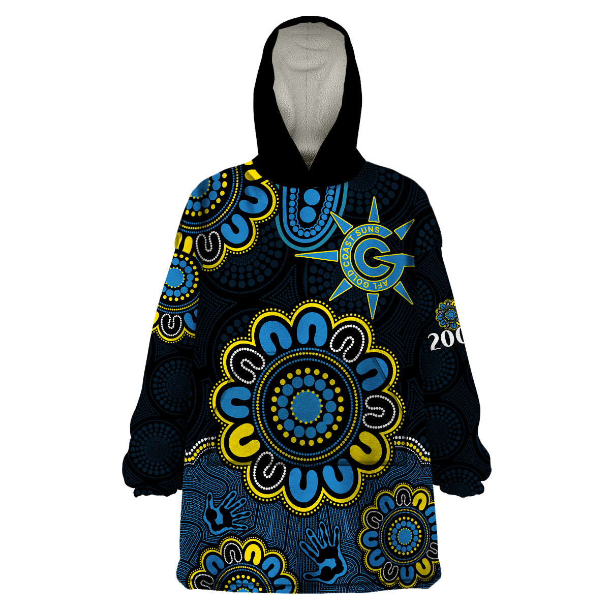 custom-personalised-afl-gold-coast-suns-2009-aboriginal-blue-style-wearable-blanket-hoodie