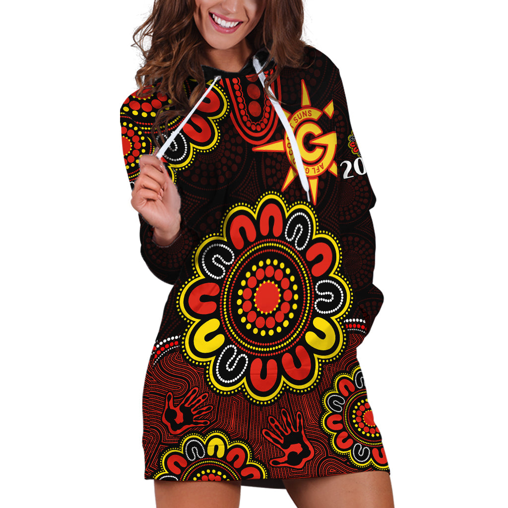 custom-personalised-afl-gold-coast-suns-2009-aboriginal-red-style-hoodie-dress