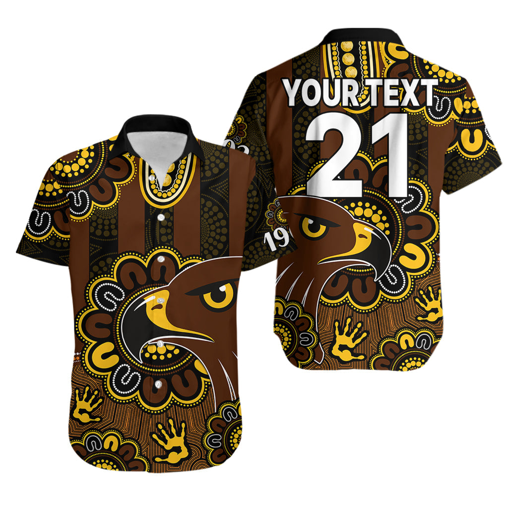 custom-personalised-afl-hawthorn-hawks-1902-aboriginal-hawaiian-shirt