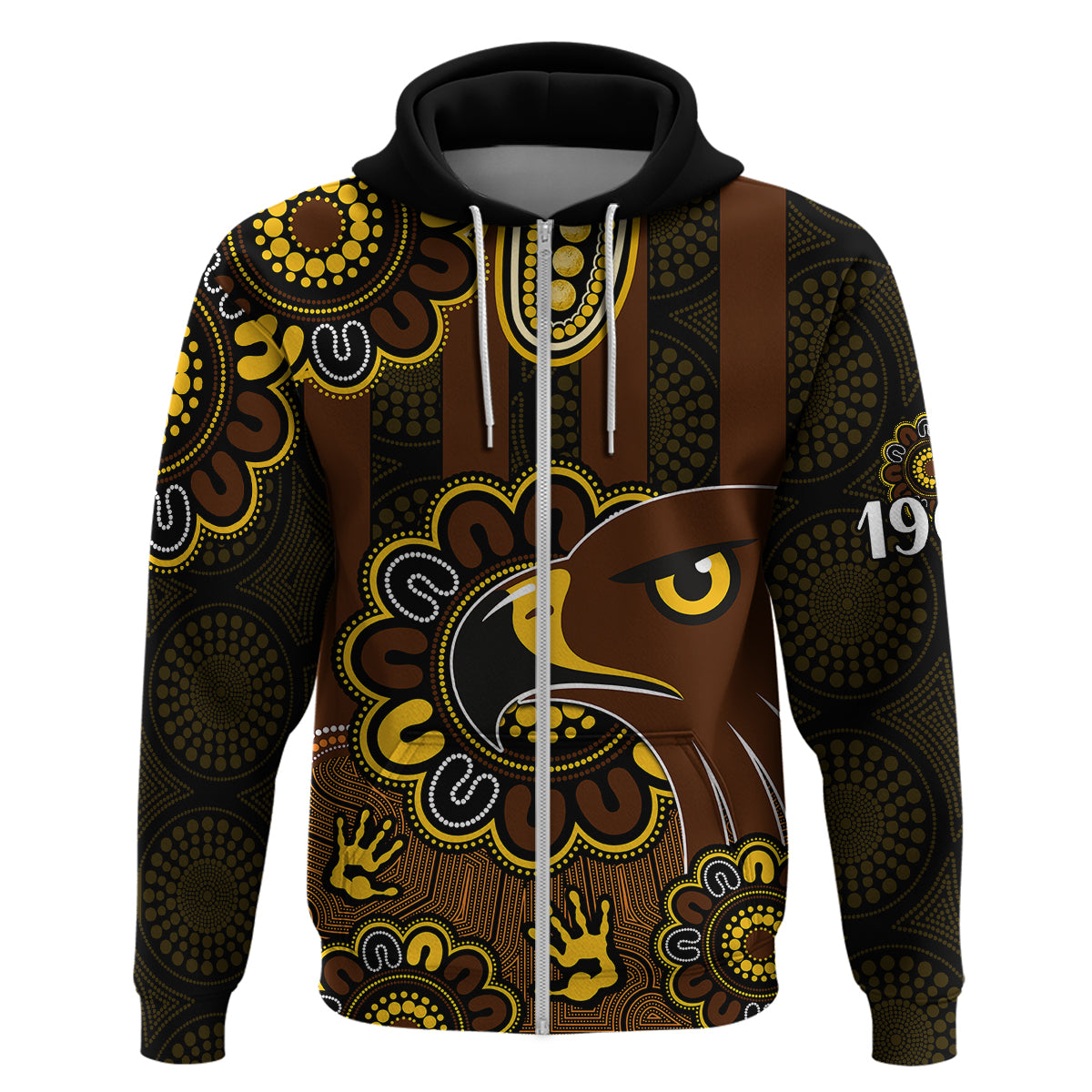 custom-personalised-afl-hawthorn-hawks-1902-aboriginal-hoodie