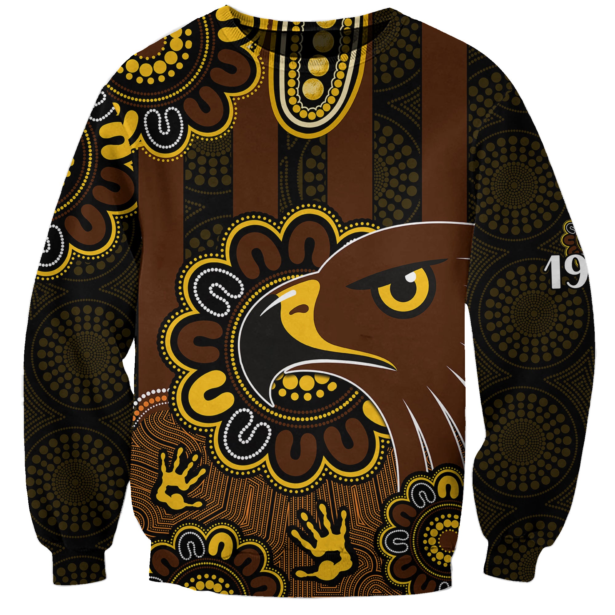 custom-personalised-afl-hawthorn-hawks-1902-aboriginal-sweatshirt