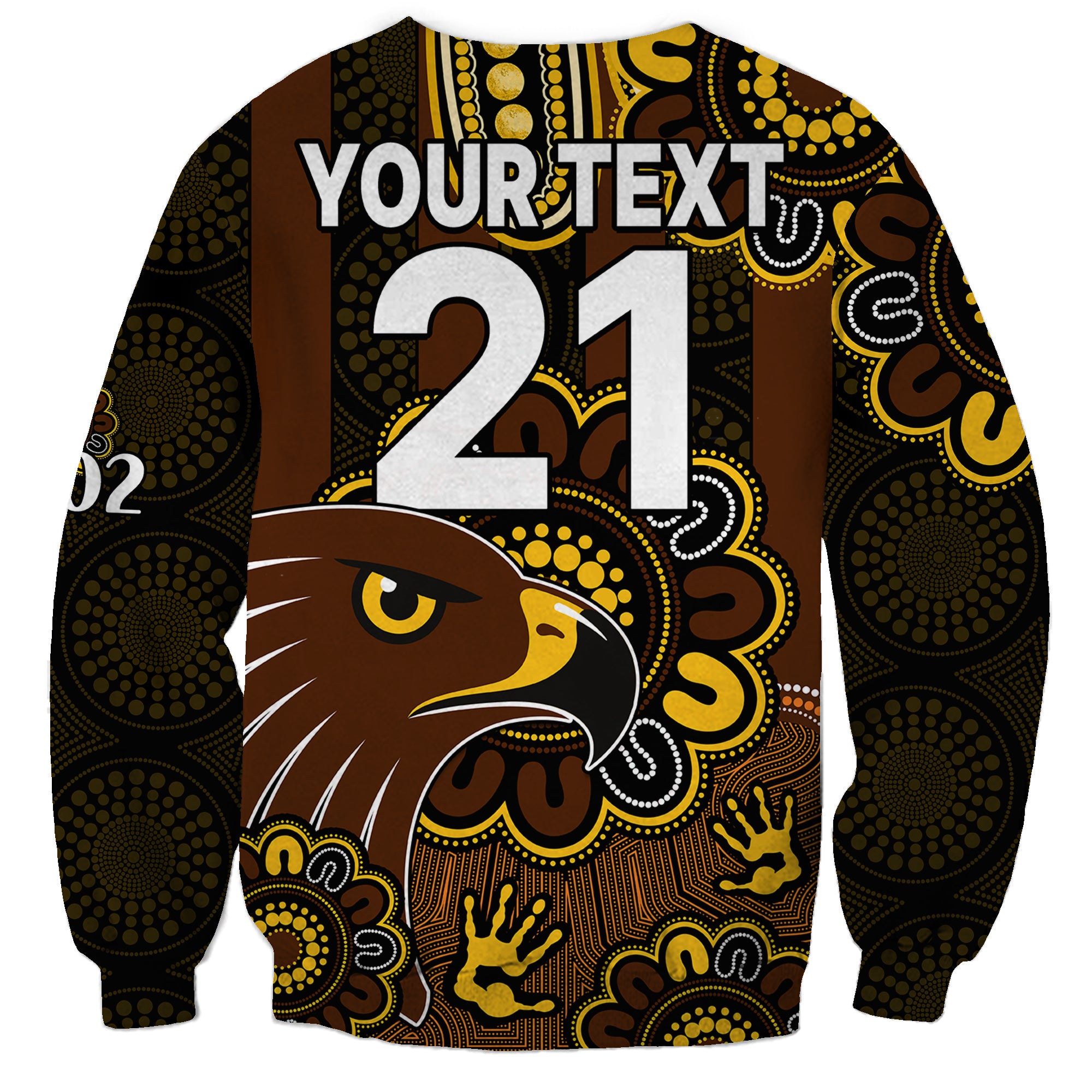 custom-personalised-afl-hawthorn-hawks-1902-aboriginal-sweatshirt