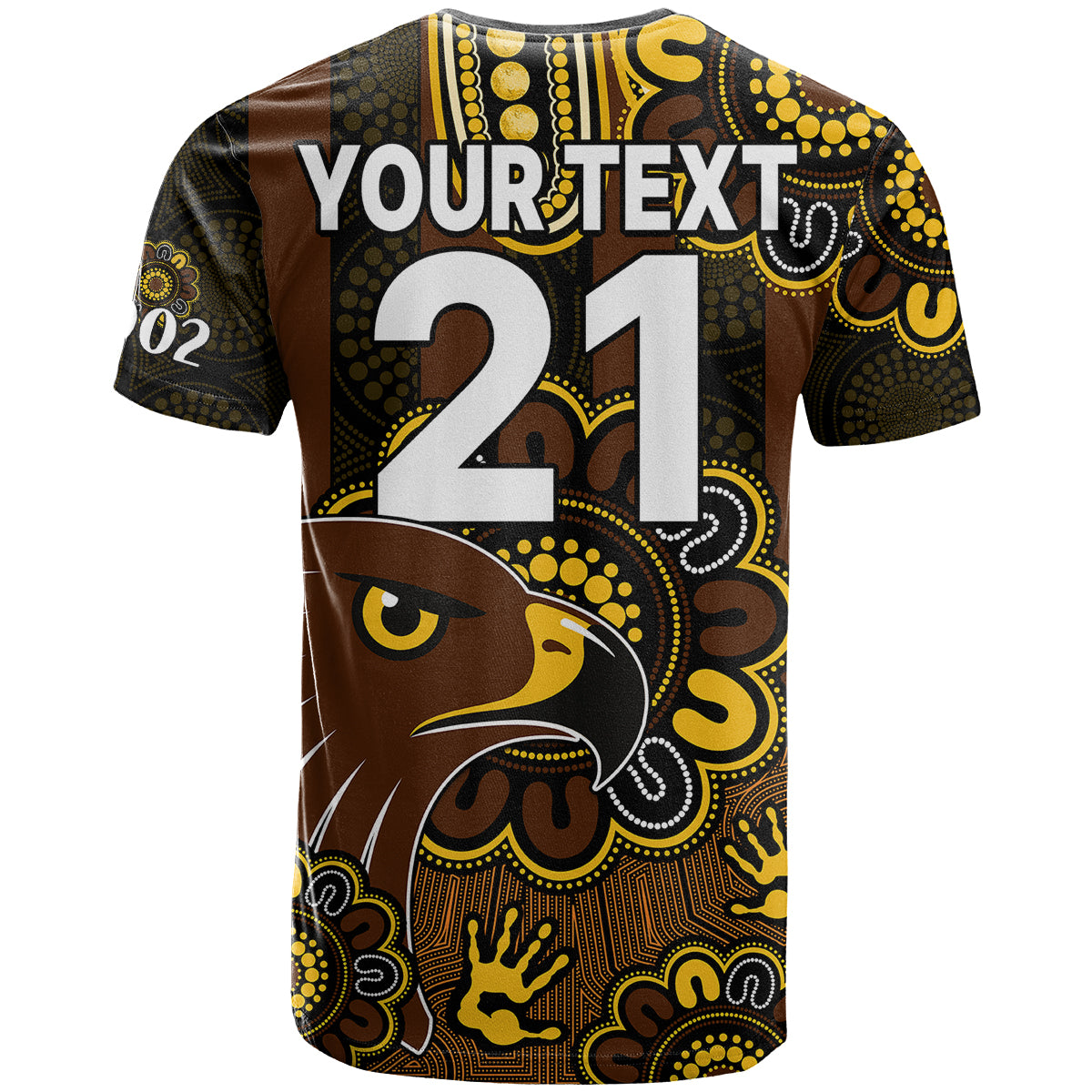 custom-personalised-afl-hawthorn-hawks-1902-aboriginal-t-shirt