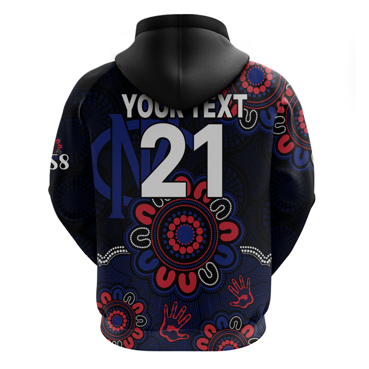 custom-personalised-afl-melbourne-demons-1858-aboriginal-hoodie