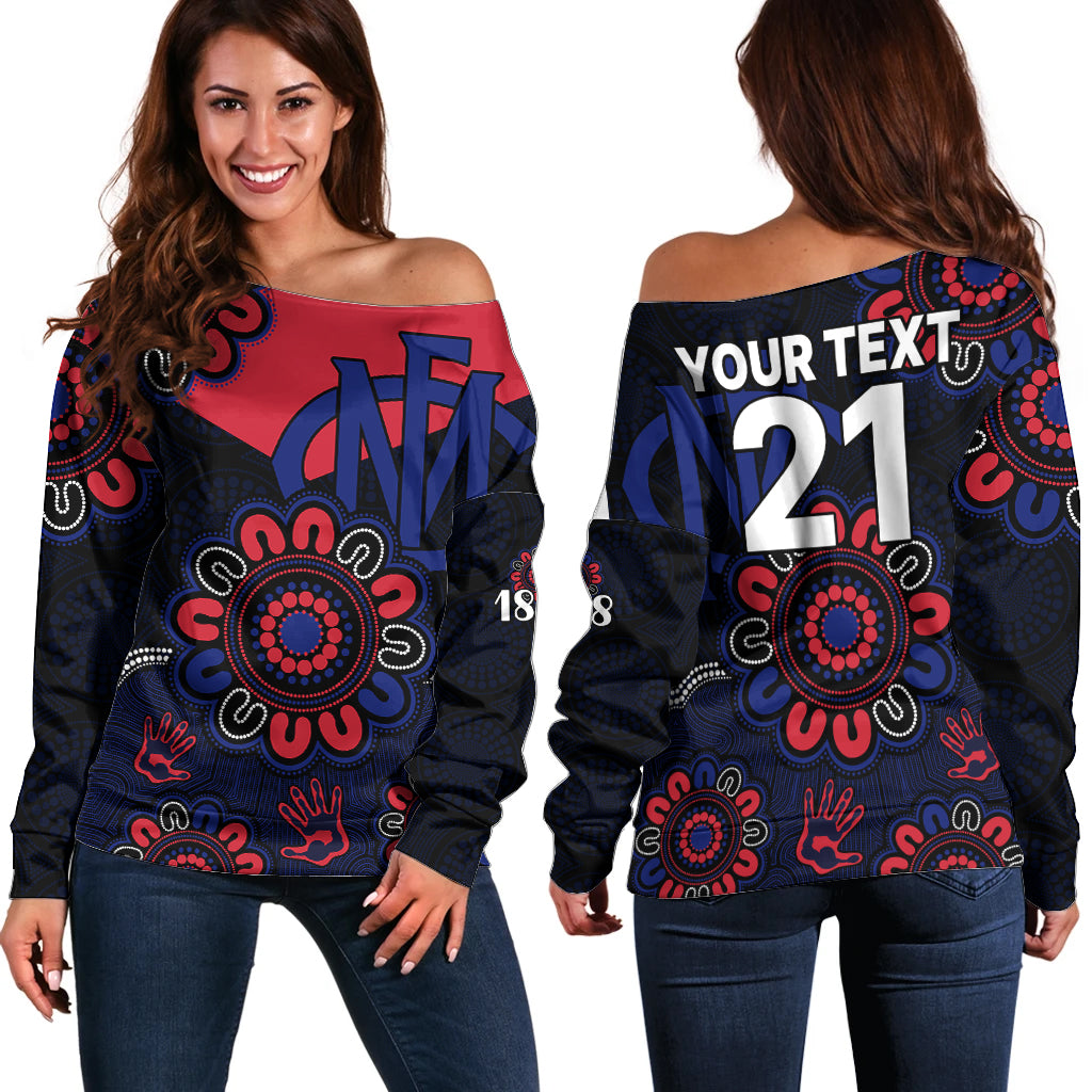 custom-personalised-afl-melbourne-demons-1858-aboriginal-off-shoulder-sweater