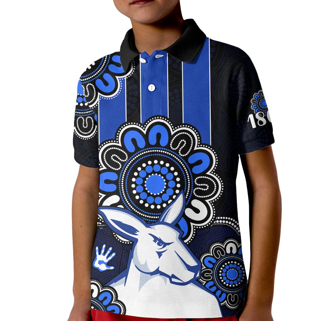 afl-north-melbourne-kangaroos-1869-aboriginal-kid-polo-shirt