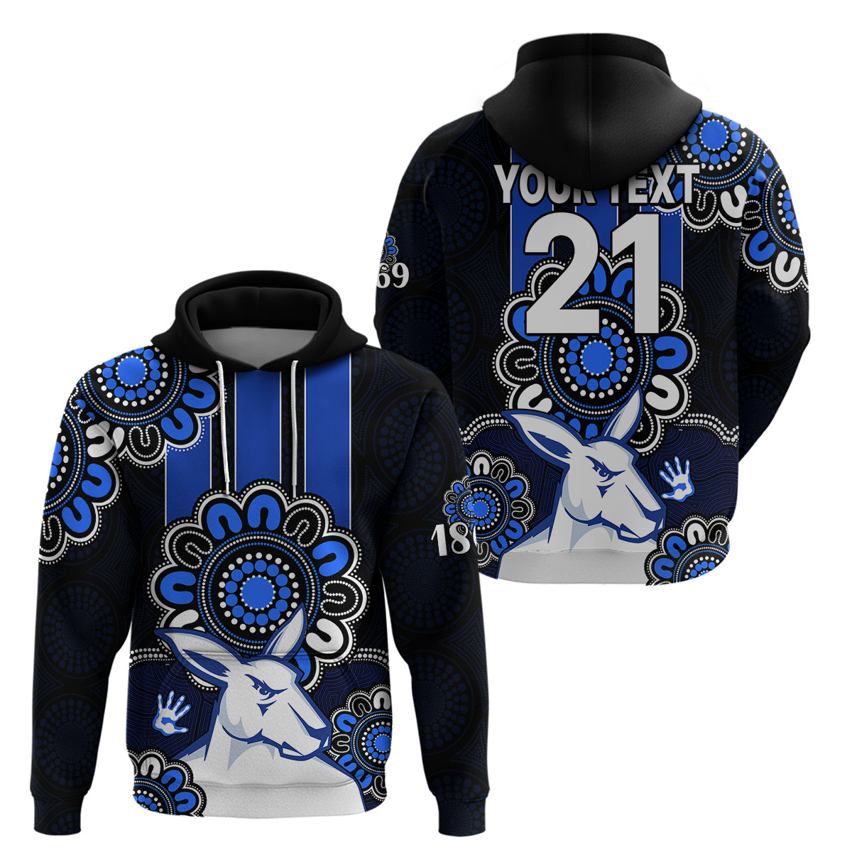 custom-personalised-afl-north-melbourne-kangaroos-1869-aboriginal-hoodie