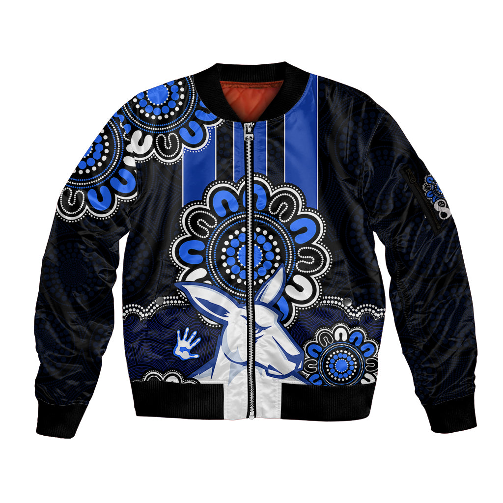 custom-personalised-afl-north-melbourne-kangaroos-1869-aboriginal-sleeve-zip-bomber-jacket