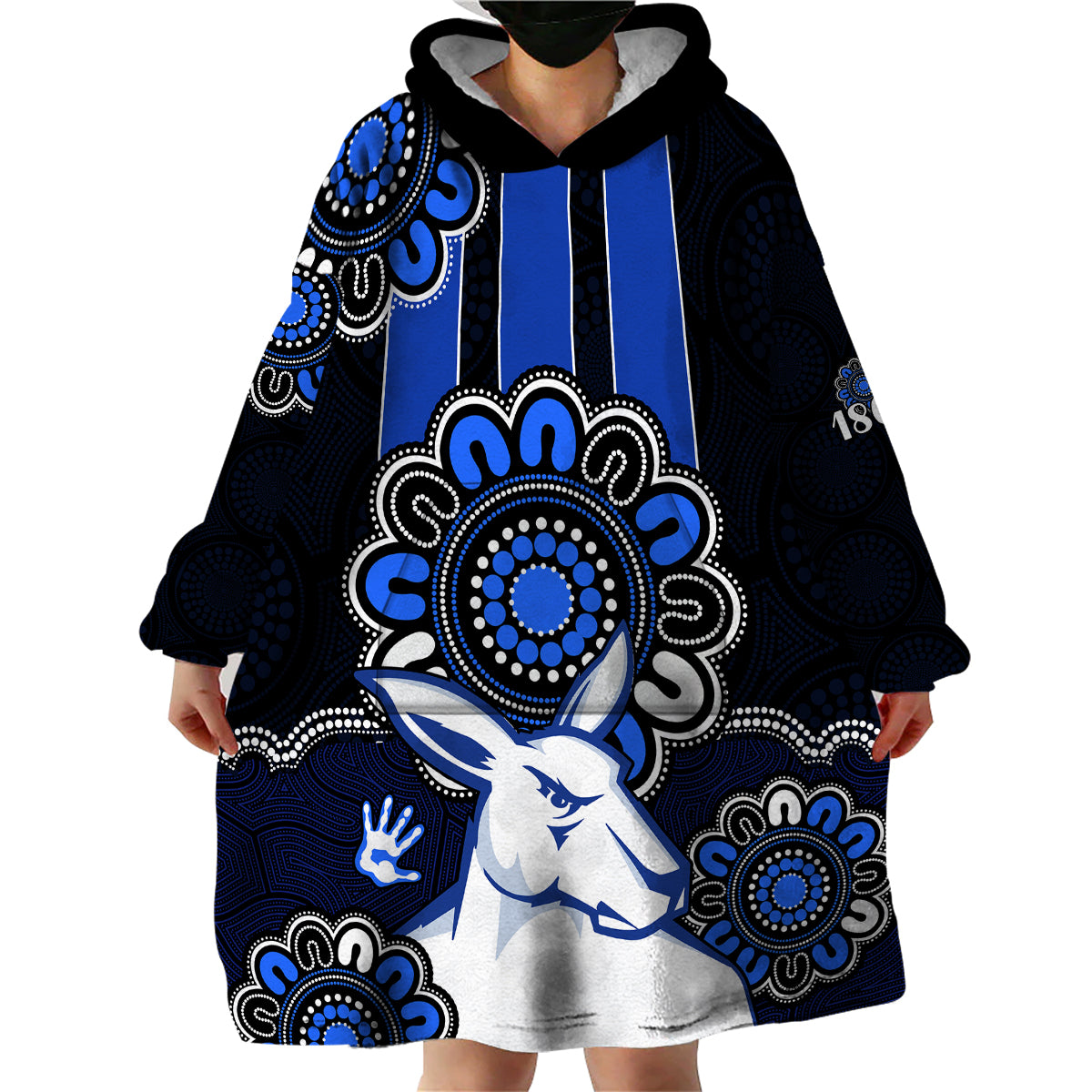 custom-personalised-afl-north-melbourne-kangaroos-1869-aboriginal-wearable-blanket-hoodie