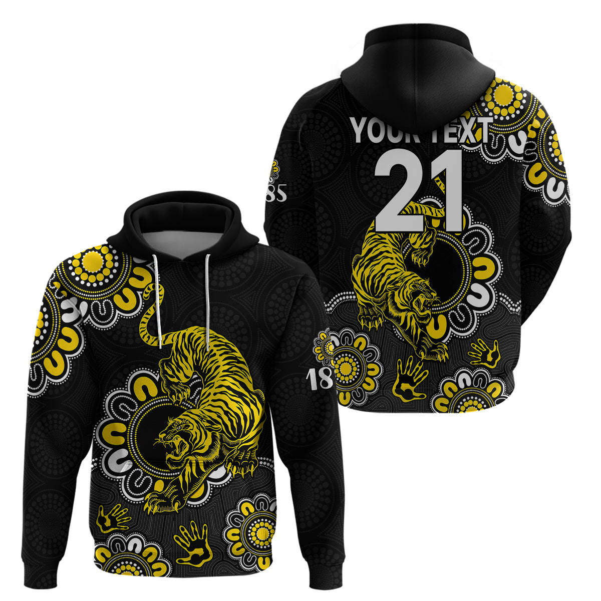 custom-personalised-afl-richmond-tigers-1885-aboriginal-hoodie