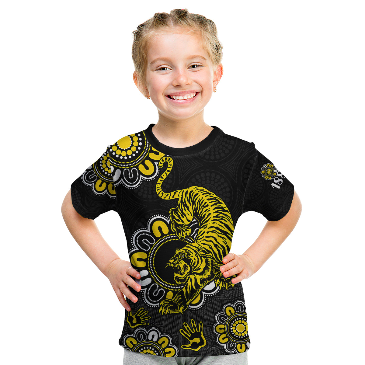 custom-personalised-afl-richmond-tigers-1885-aboriginal-kid-t-shirt