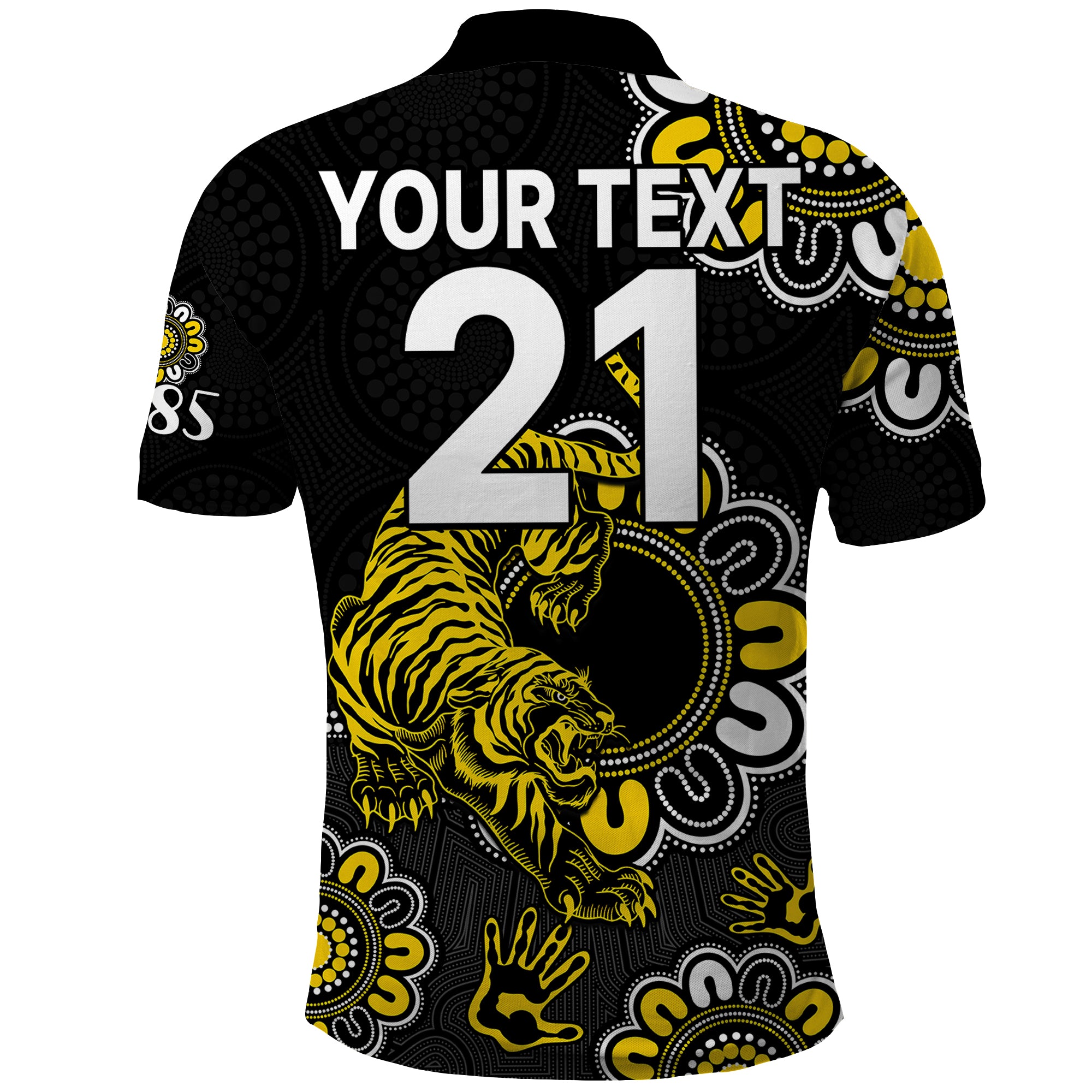 custom-personalised-afl-richmond-tigers-1885-aboriginal-polo-shirt