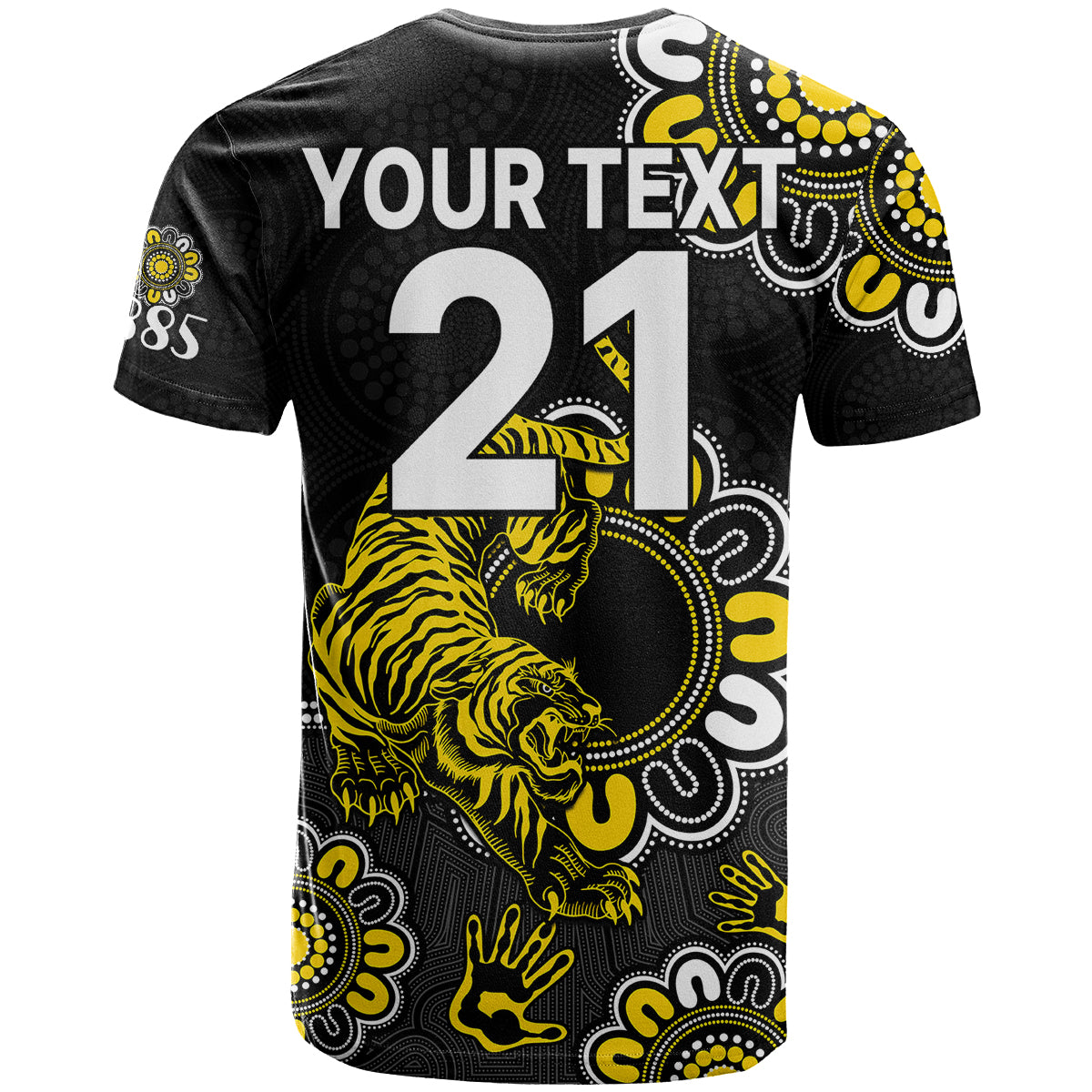 custom-personalised-afl-richmond-tigers-1885-aboriginal-t-shirt