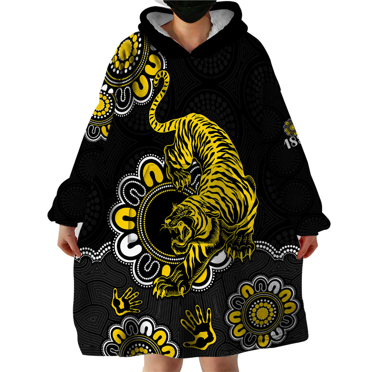 custom-personalised-afl-richmond-tigers-1885-aboriginal-wearable-blanket-hoodie